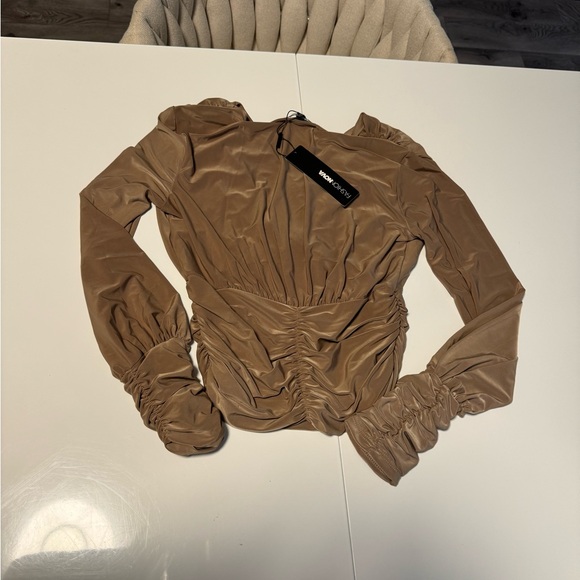 New Elegant V Neck Wrap Top - Picture 4 of 8